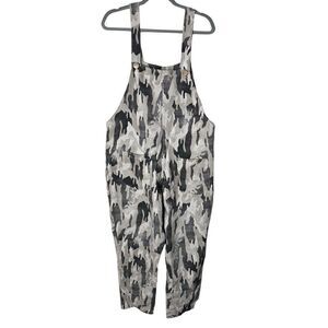 Vintage L’AVIE Made In Italy Stretch Camo Jumpsuit Overalls Rare! L XL